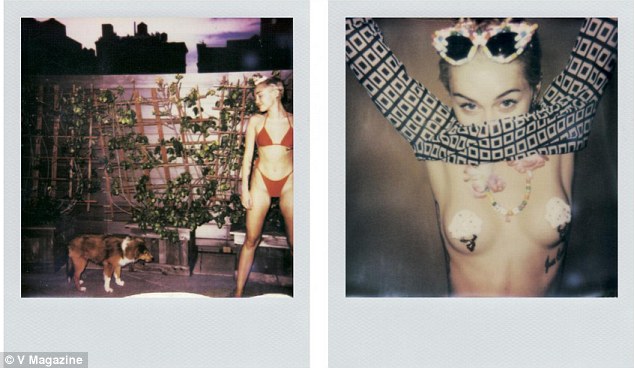Miley Cyrus Poses Fully Nude In Rebel Issue For V Magazine